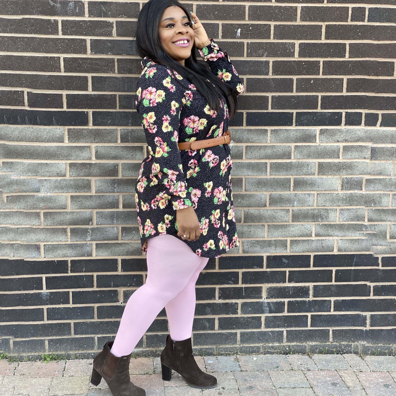 Tights - 80 Denier Tights - Pétale De Rose