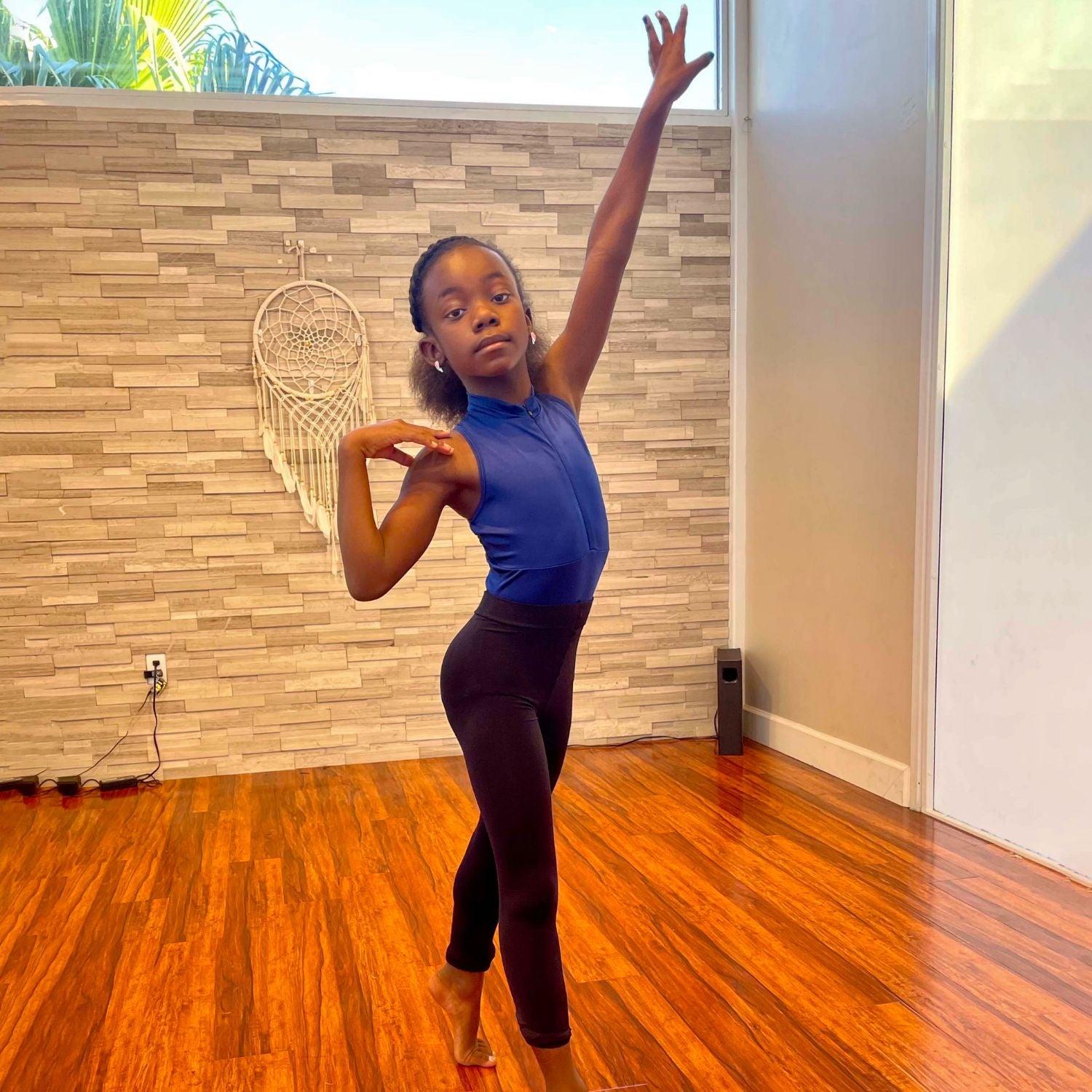 Tween Convertible Dance Tights - Black - Snag