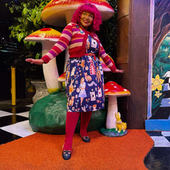 120 Denier Tights - Blood Red - Snag