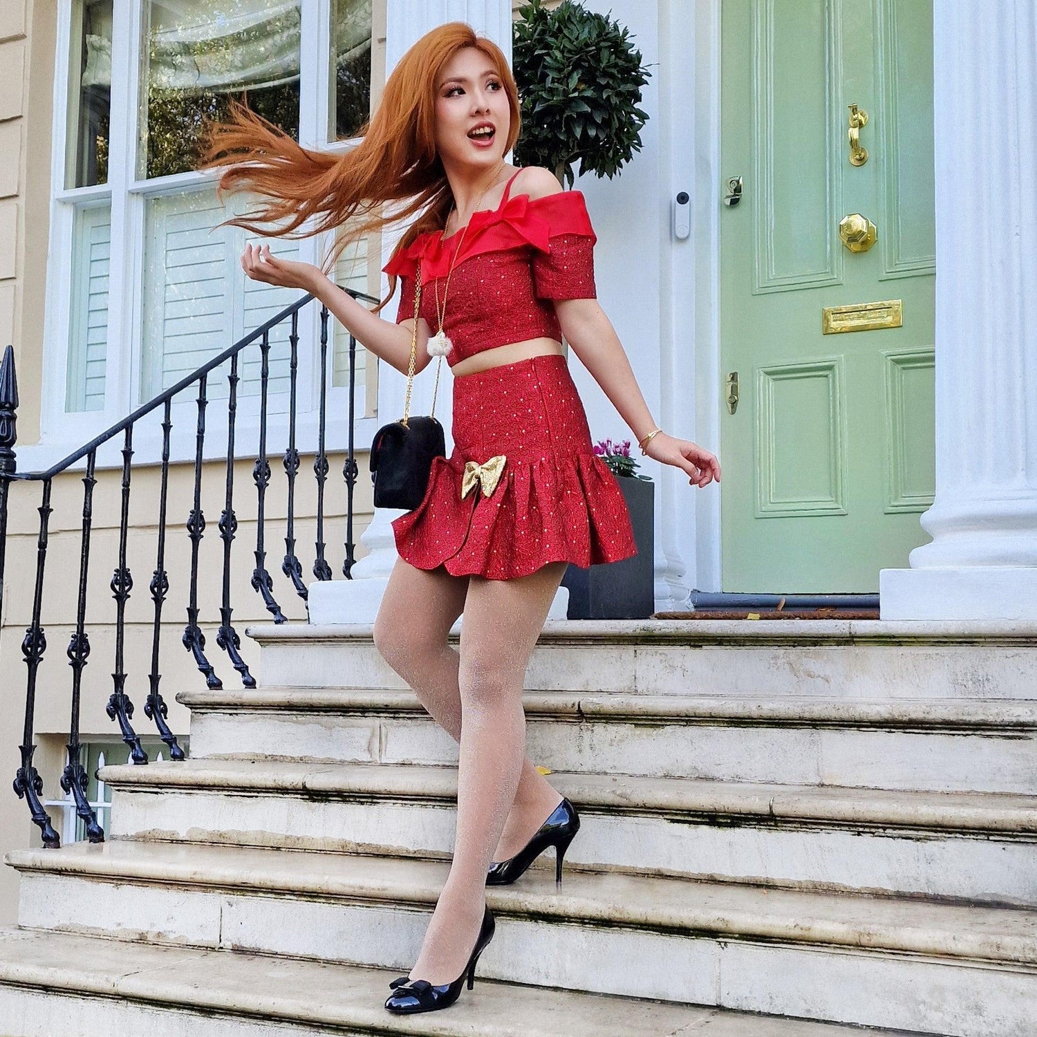 30 Denier Sheer Tights - Lux - Caramel Latte - Snag