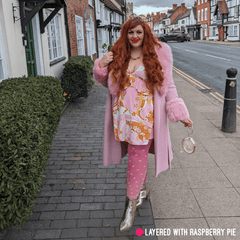 40 Denier Polka - Abricot - Snag