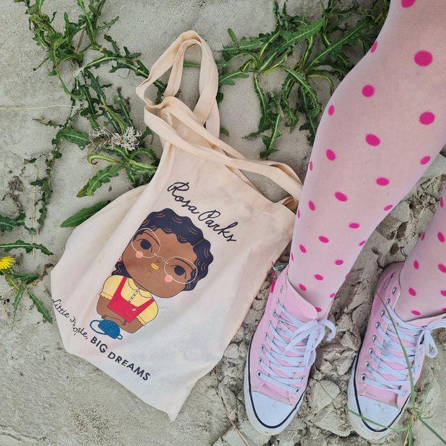 40 Denier Polka - Shortcake - Snag