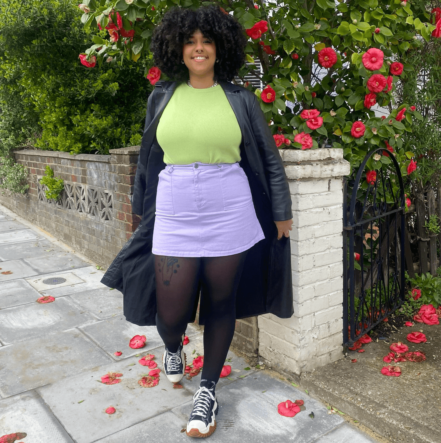 60 Denier Recycled Tights - Black - Snag