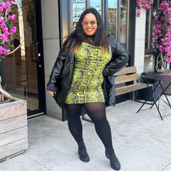 60 Denier Recycled Tights - Black - Snag