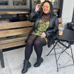 60 Denier Recycled Tights - Black - Snag