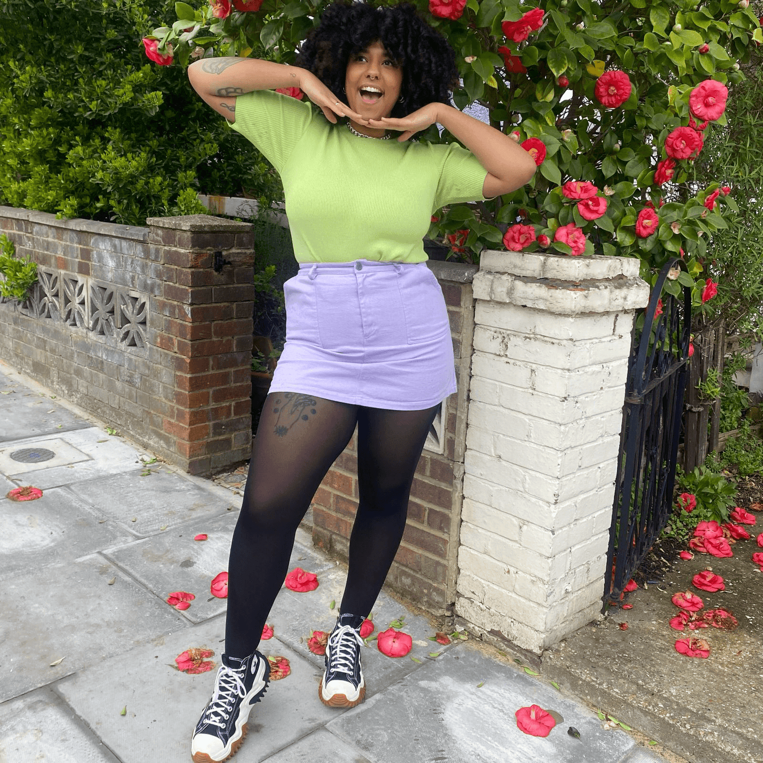 60 Denier Recycled Tights - Black - Snag