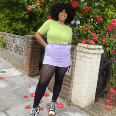 60 Denier Recycled Tights - Black - Snag