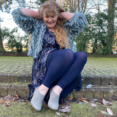 Core Tights - 80 Denier Footless Tights - Navy