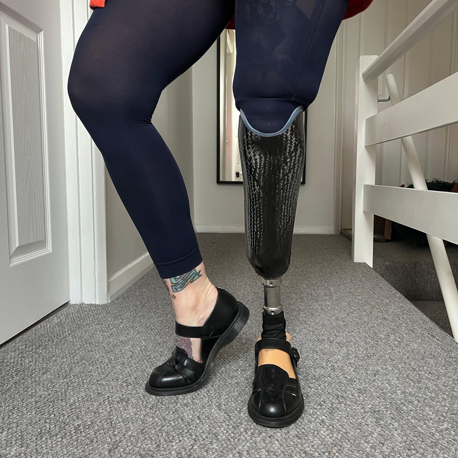 Core Tights - 80 Denier Footless Tights - Navy