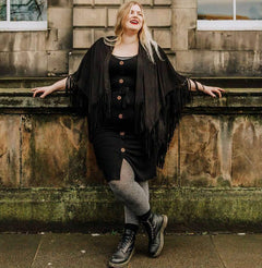 80 Denier Marl Tights - Rainy Day - Snag