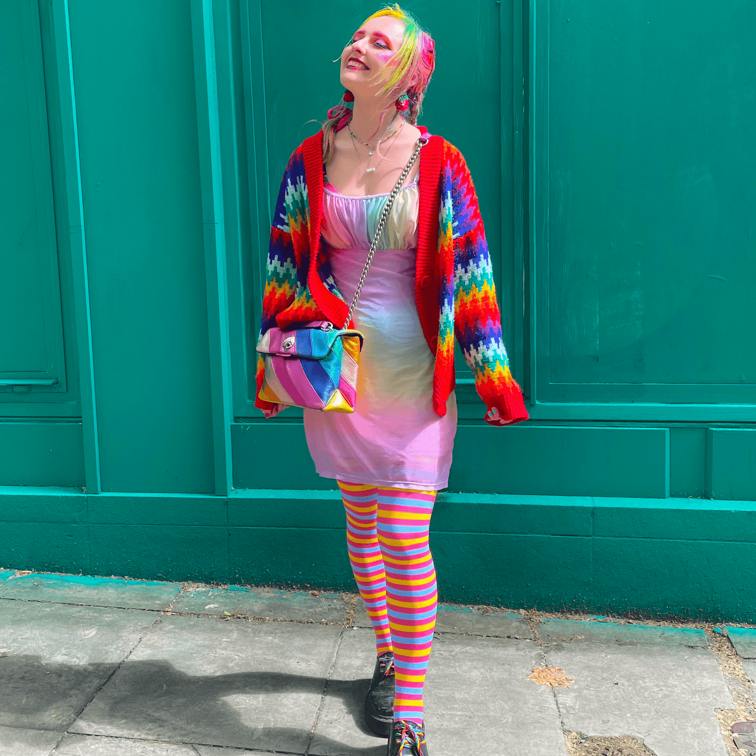 80 Denier Tights - Pride - Janelle - Snag