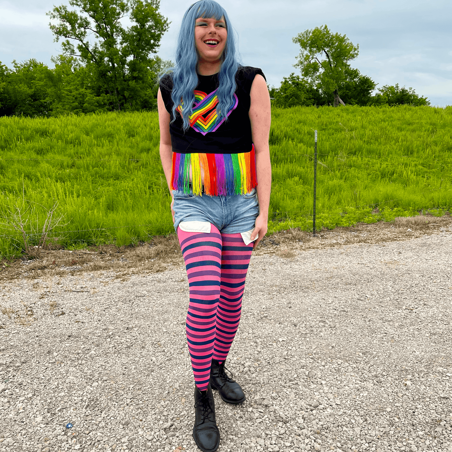 80 Denier Tights - Pride - Lili - Snag