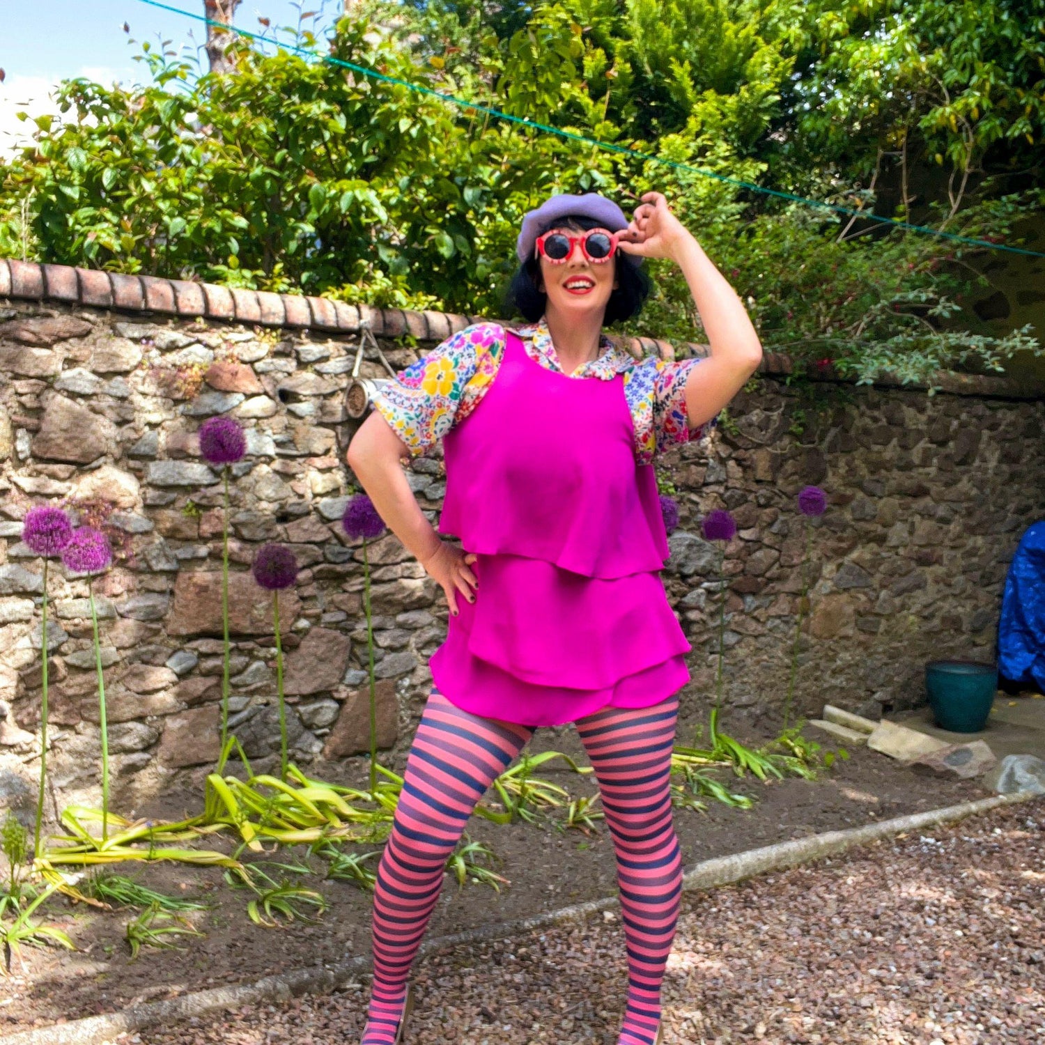 80 Denier Tights - Pride - Lili - Snag