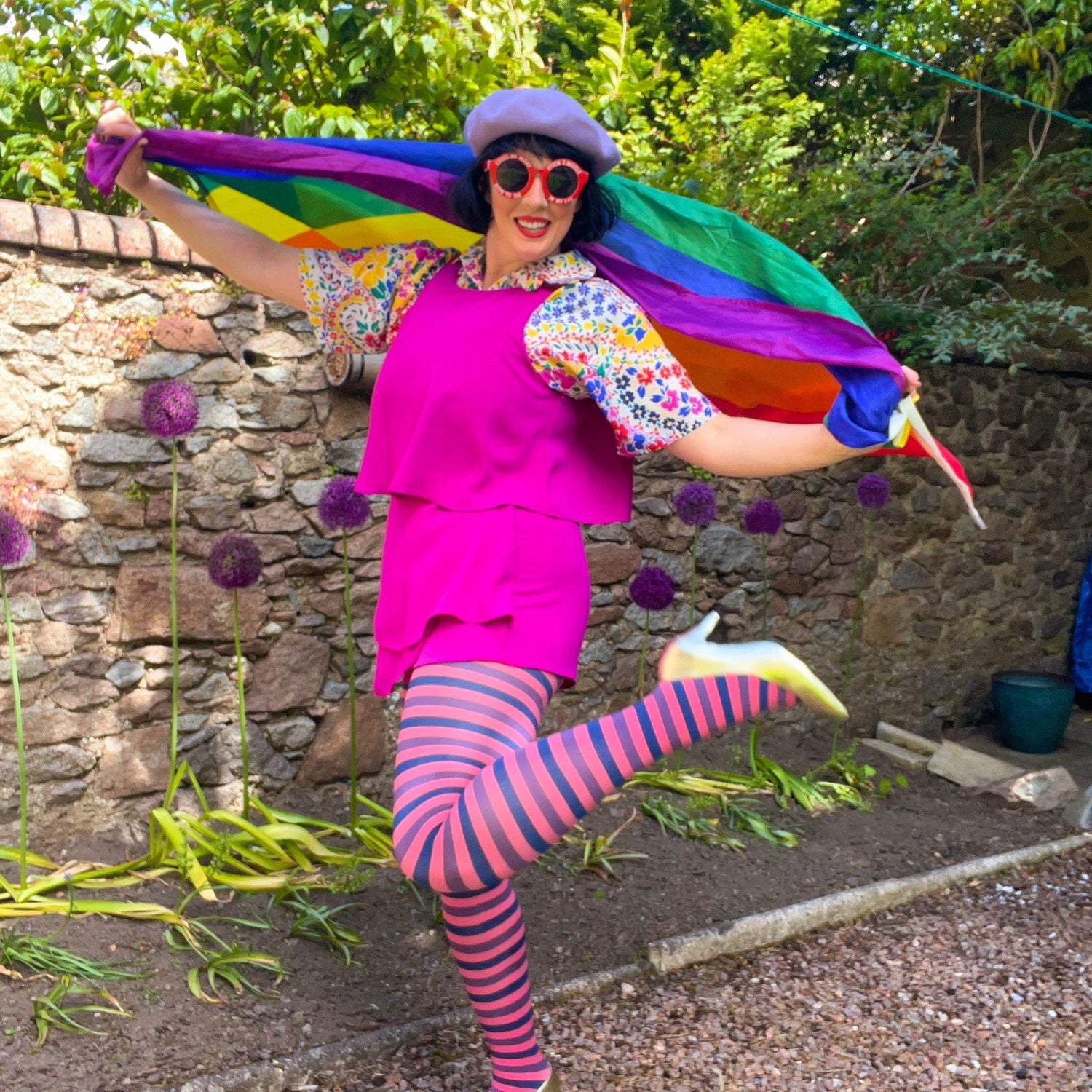 80 Denier Tights - Pride - Lili - Snag