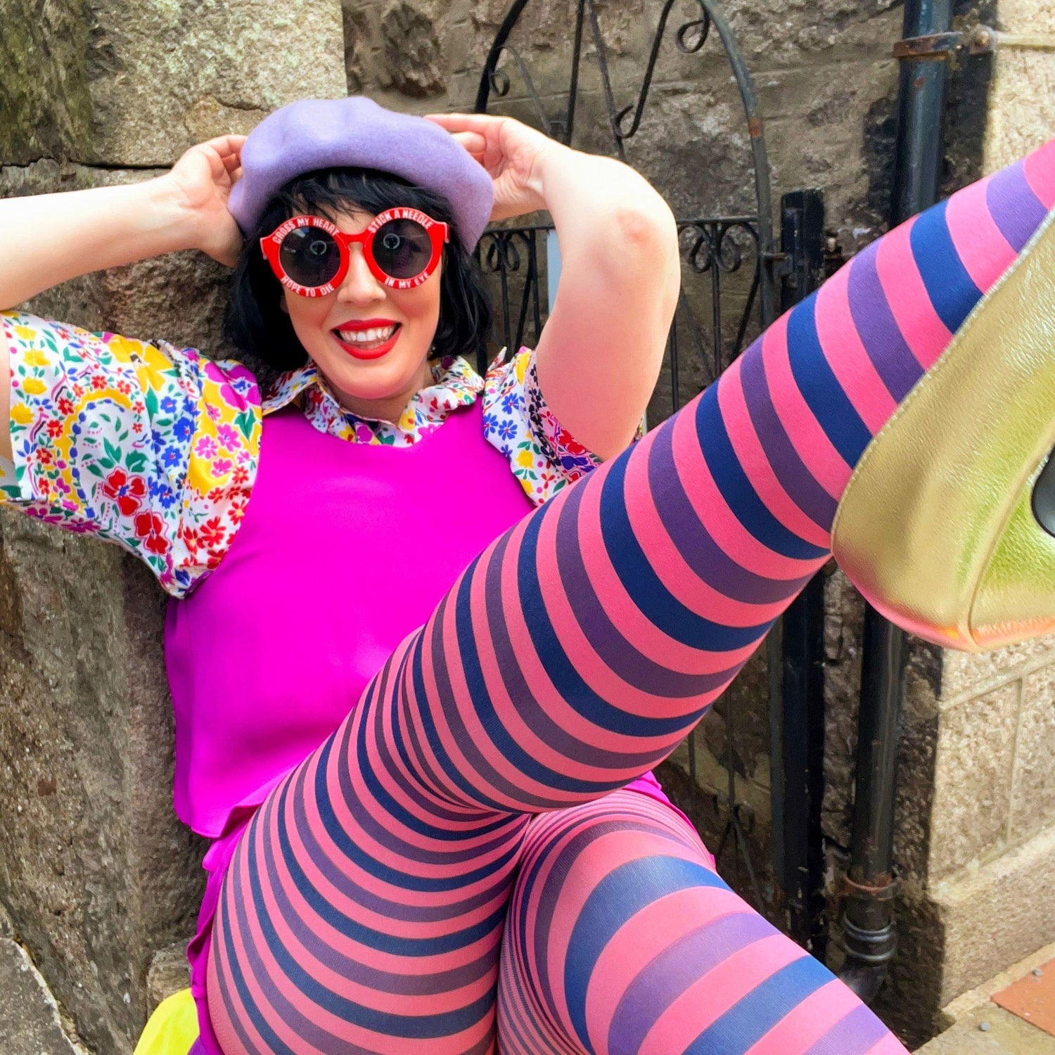 80 Denier Tights - Pride - Lili - Snag