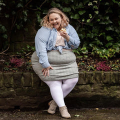 80 Denier Tights - Snowball - Snag