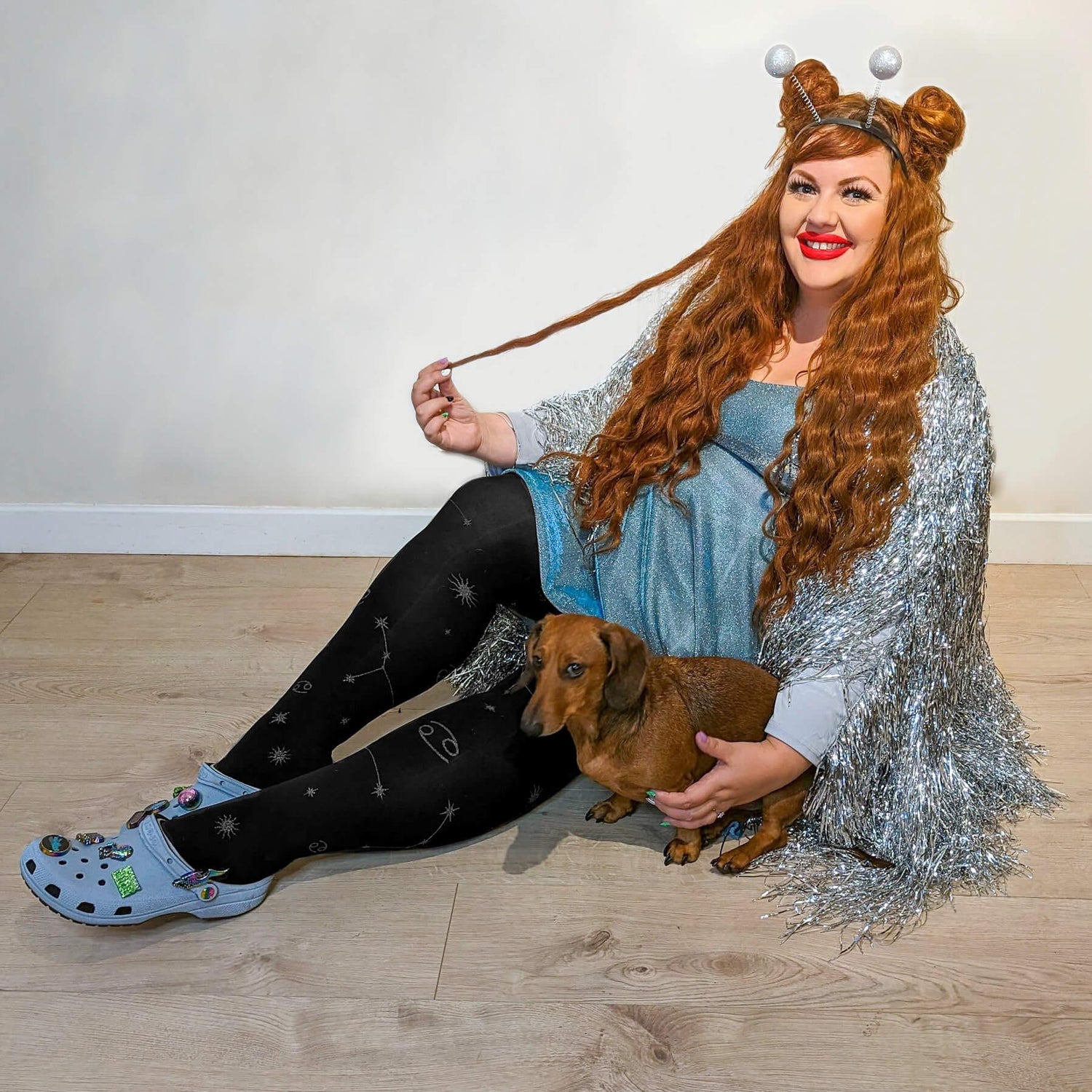 80 Denier Zodiac Tights - Cancer - Snag