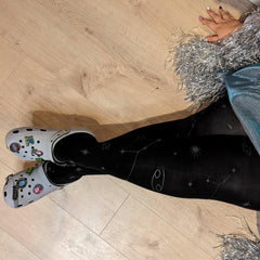 80 Denier Zodiac Tights - Cancer - Snag