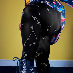 80 Denier Zodiac Tights - Capricorn - Snag