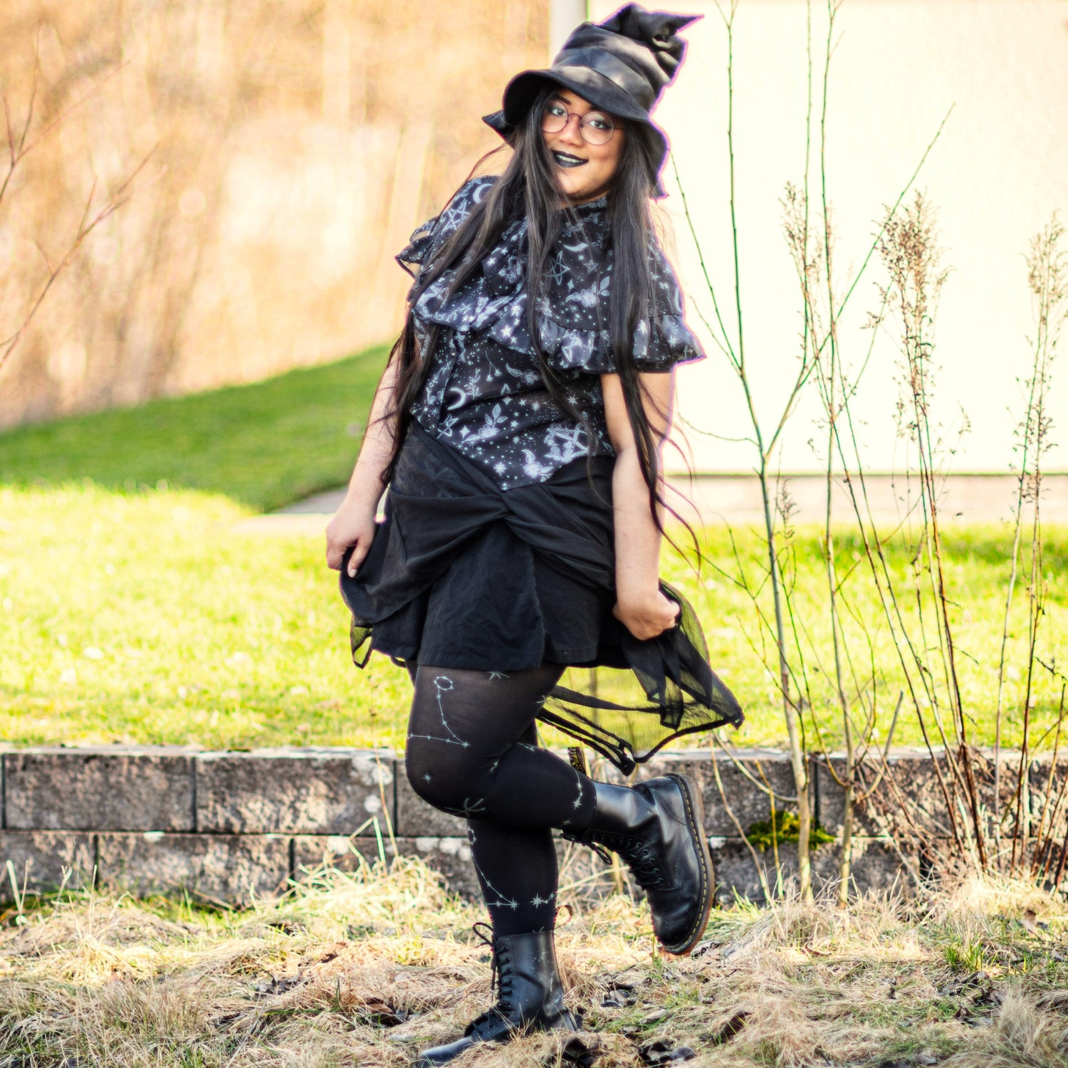 80 Denier Zodiac Tights - Pisces - Snag