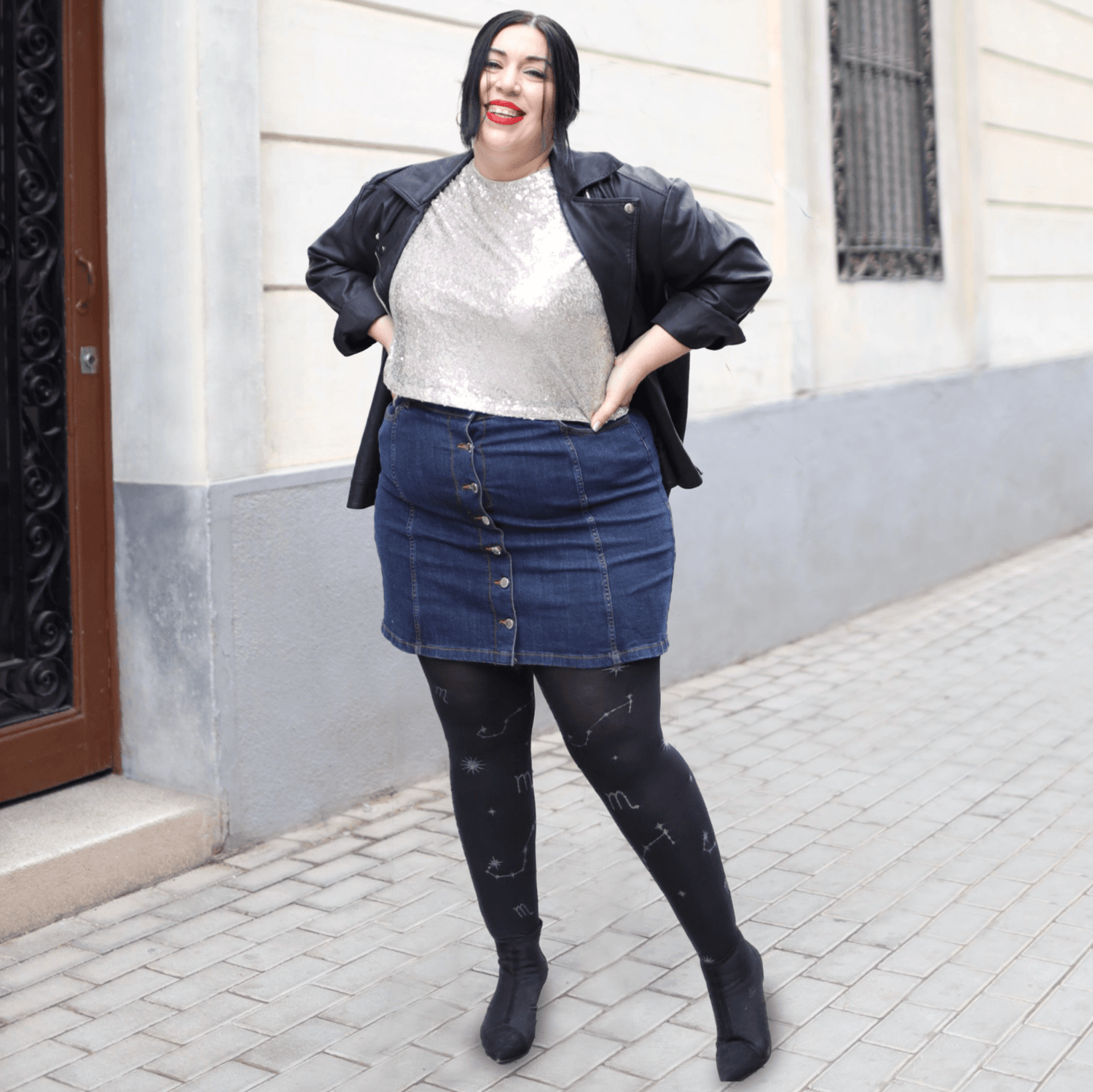 80 Denier Zodiac Tights - Scorpio - Snag