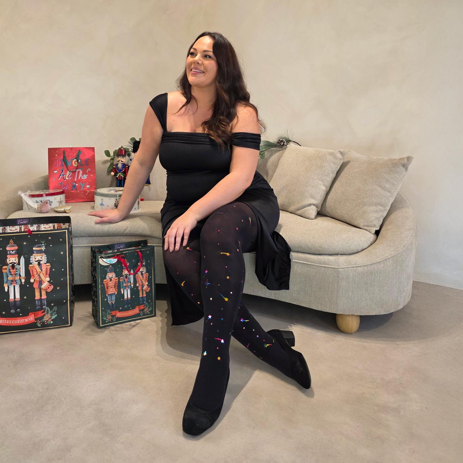 80 Denier Opaque Tights - StarFall