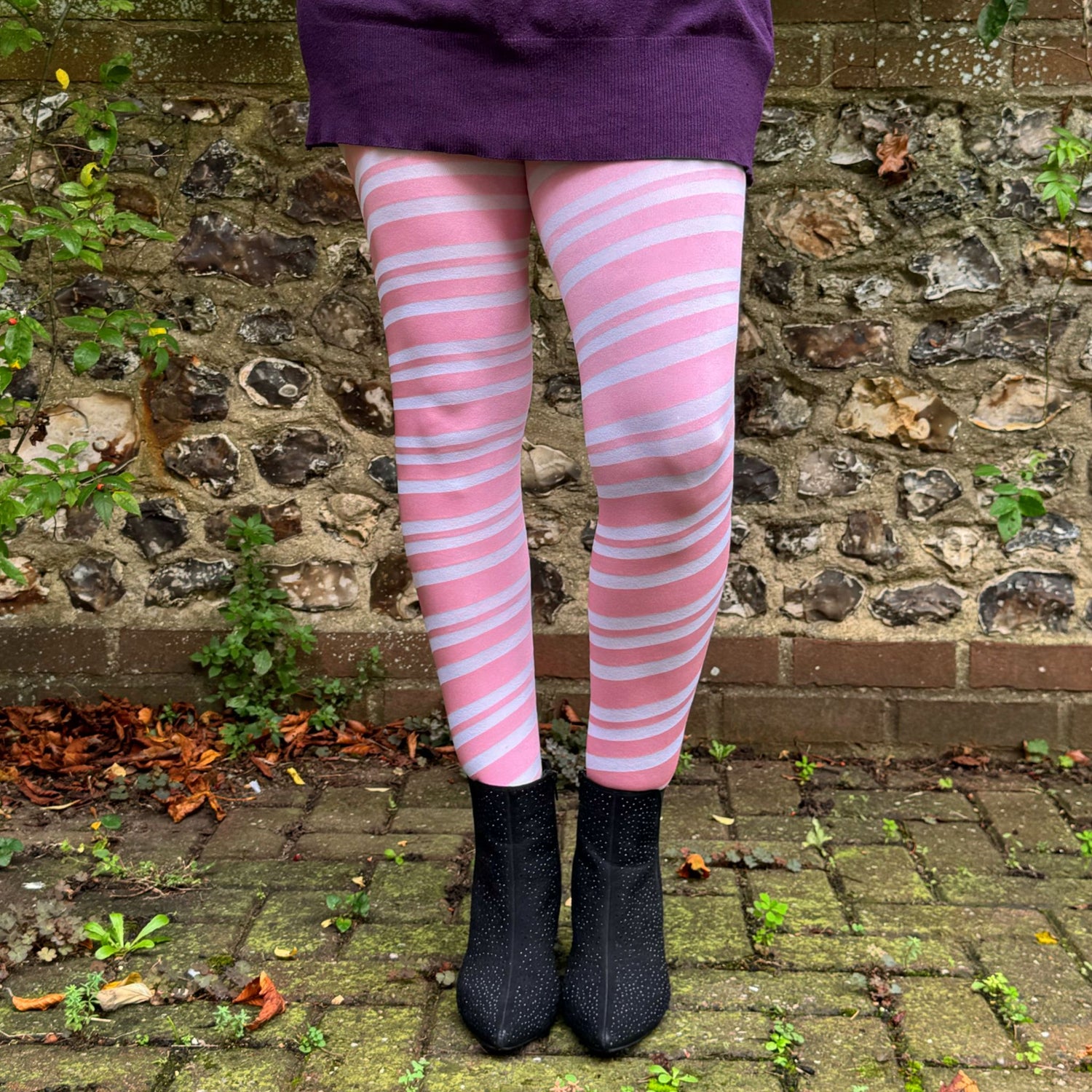 80 Denier Opaque Tights - Sugar Plum
