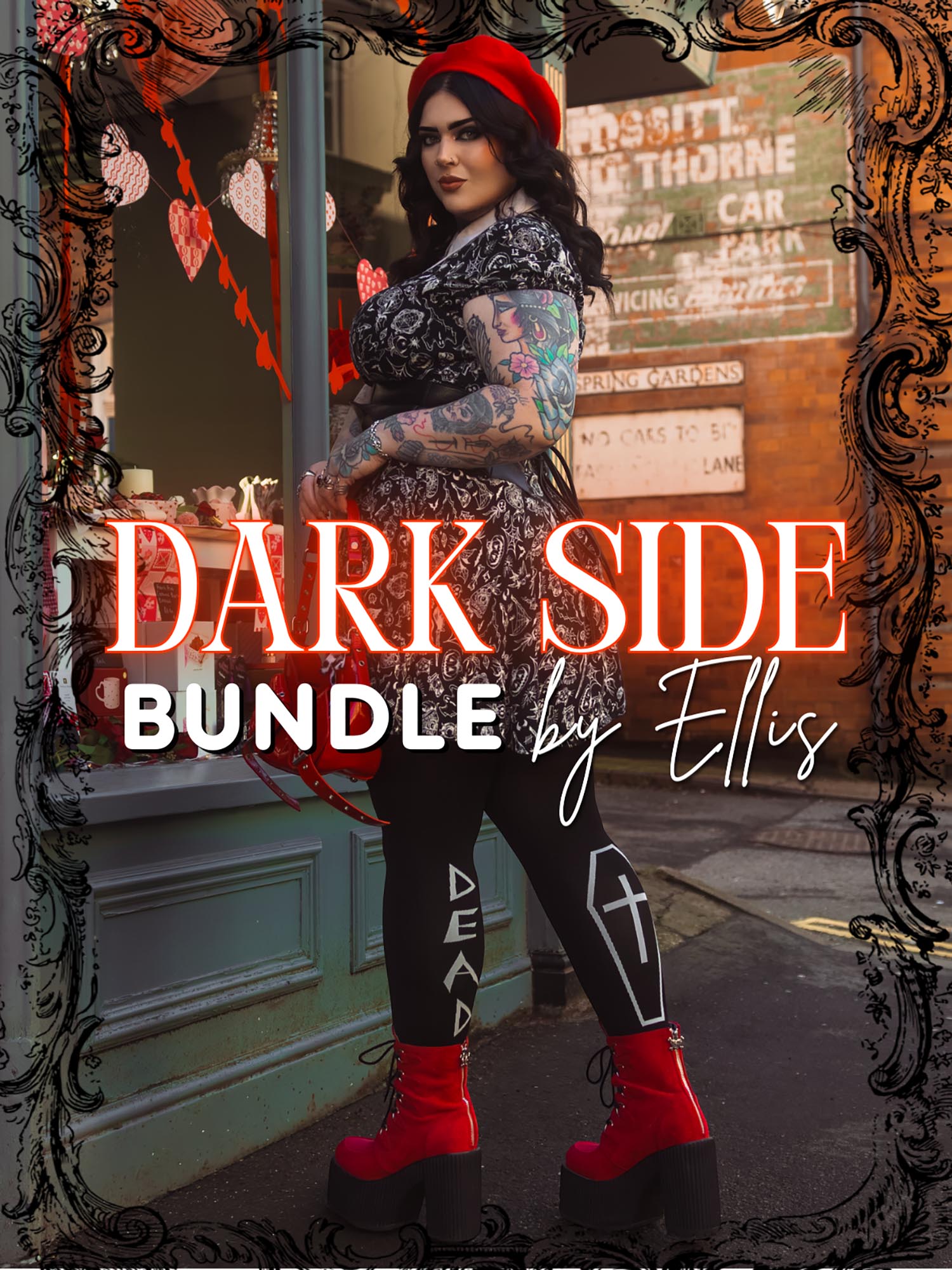 Snag Icons: The Dark Side Tights Bundle (3 Pairs)