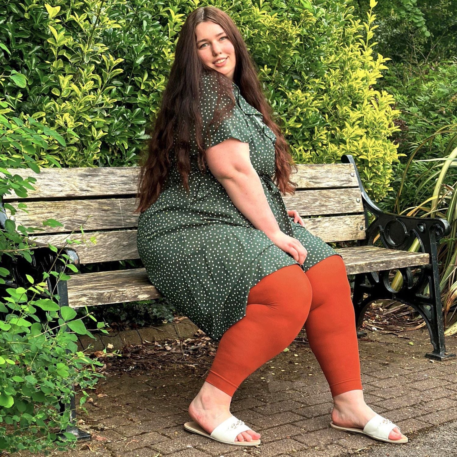 80 Denier Footless Tights - Butternut