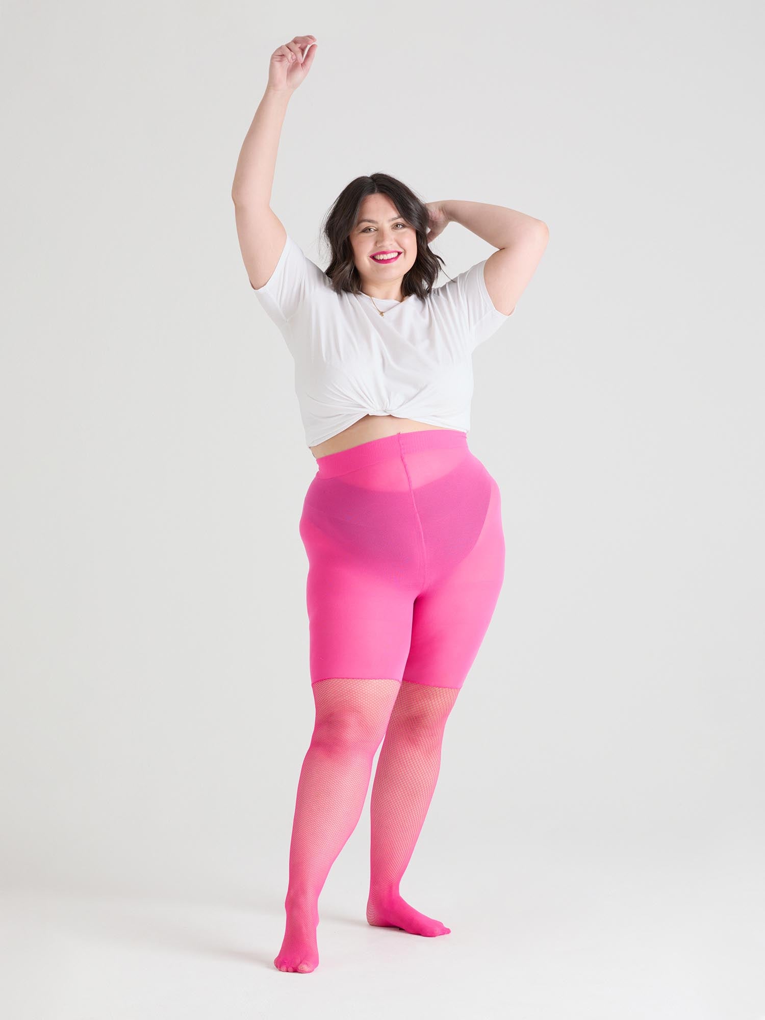 Thighs the Limit Fishnets - Barbara