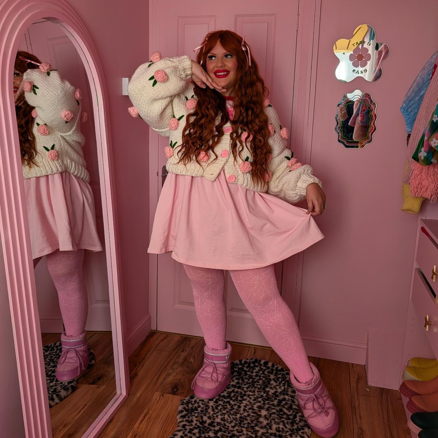 80 Denier Opaque Tights - Star Map