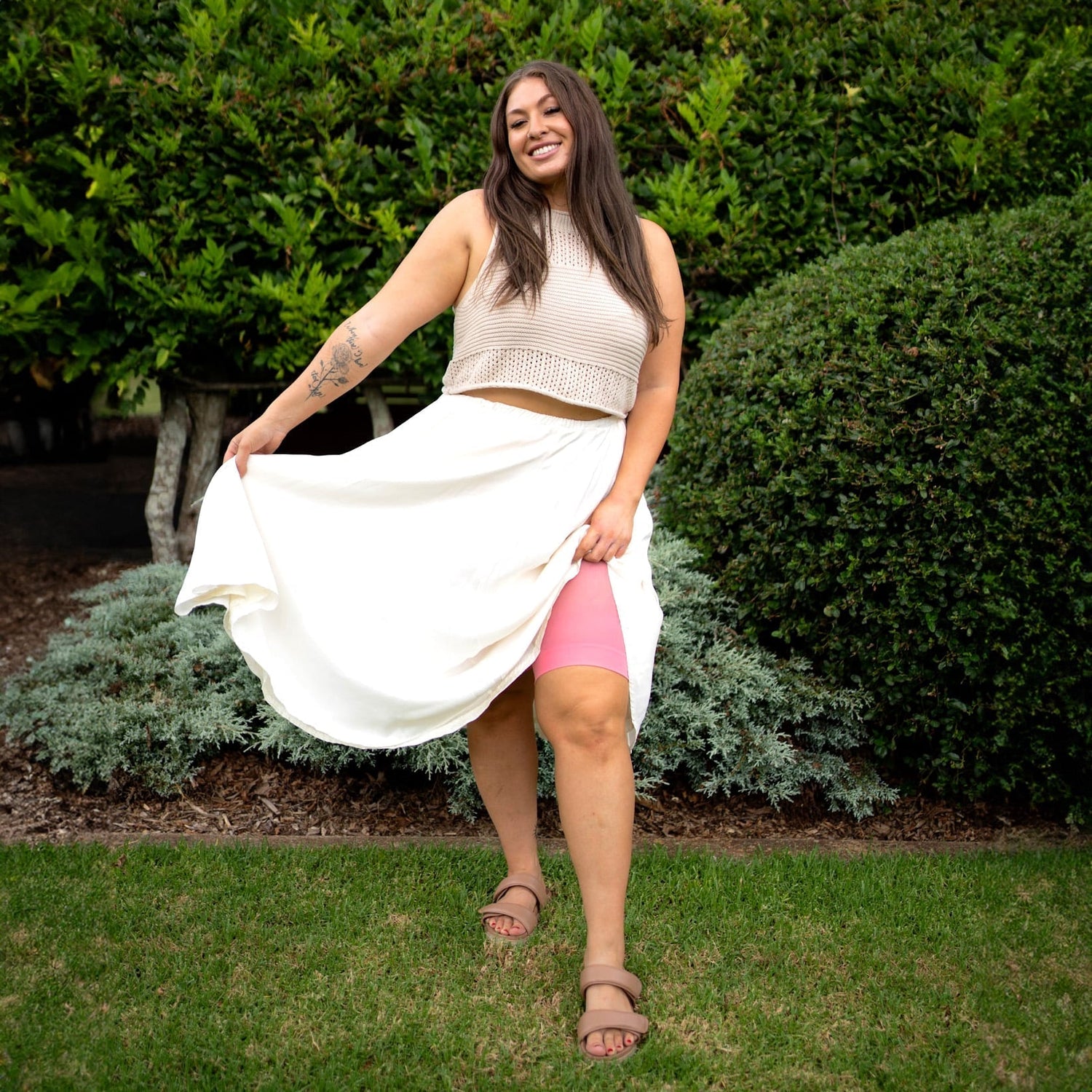 Stay Cool Chub Rub Shorts - Mini Milk