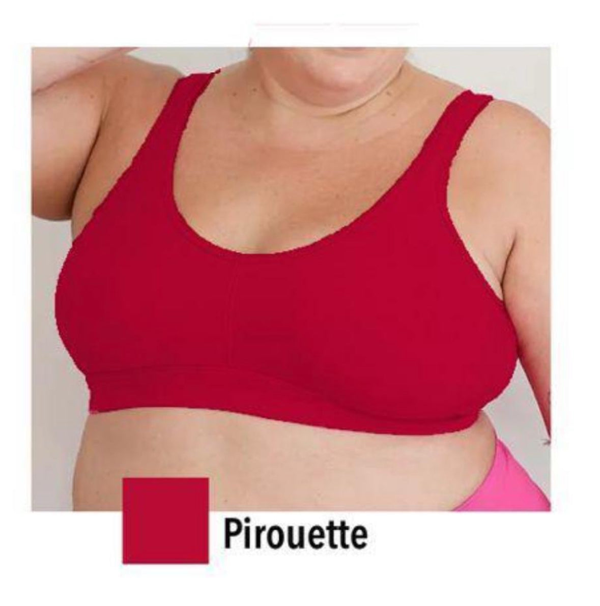 Cotton Bra - Full Cup - Pirouette