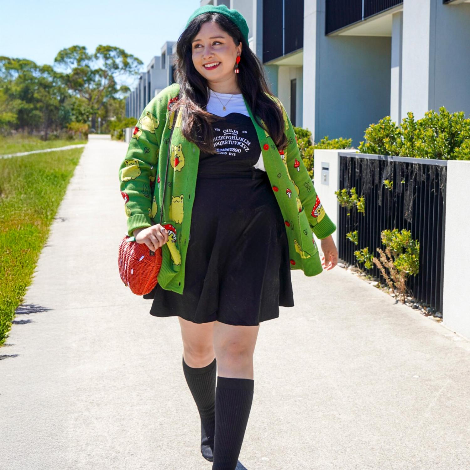 Cotton Rich Cardigan - Hoppy Meadow