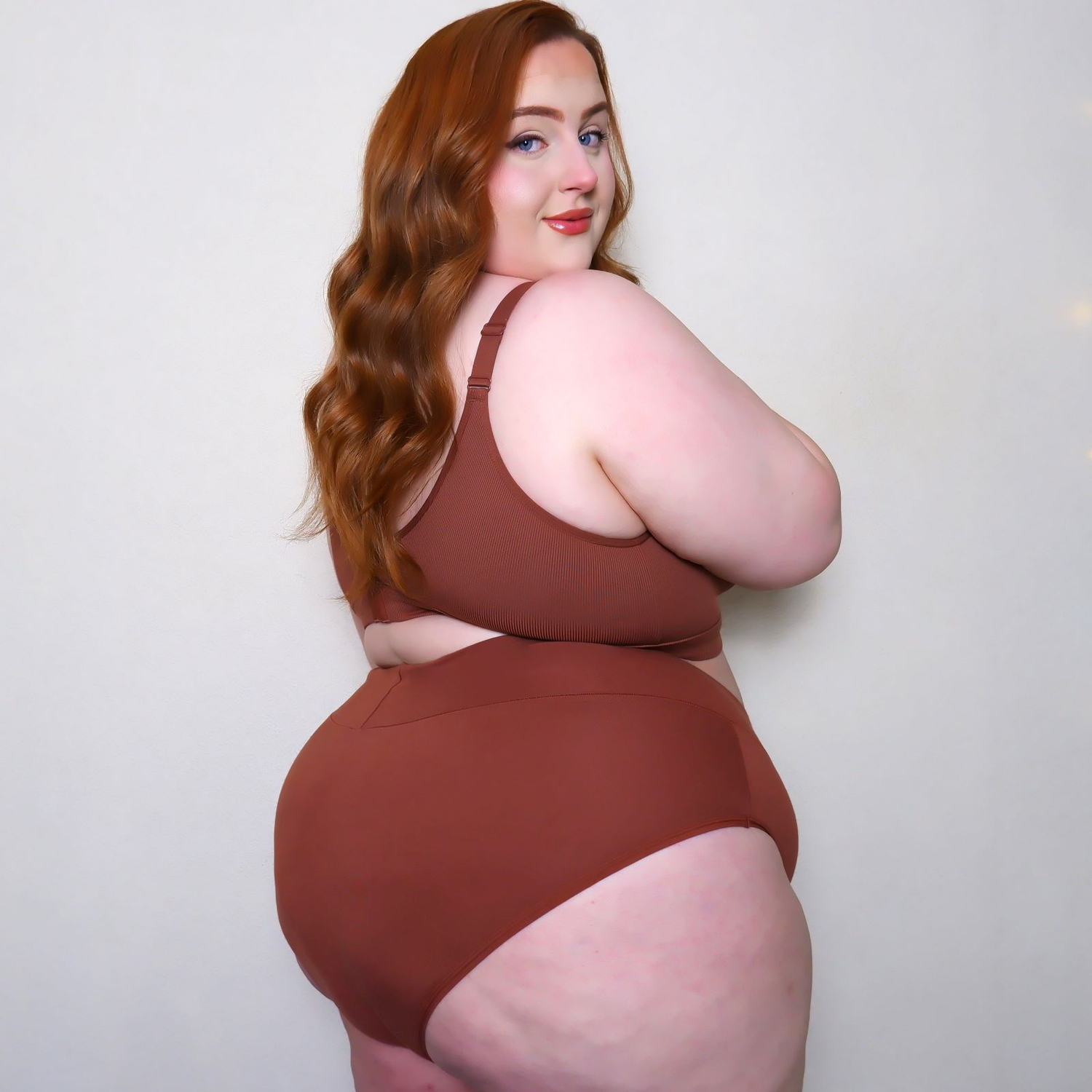 Everyday Ribbed Bra - Root Beer