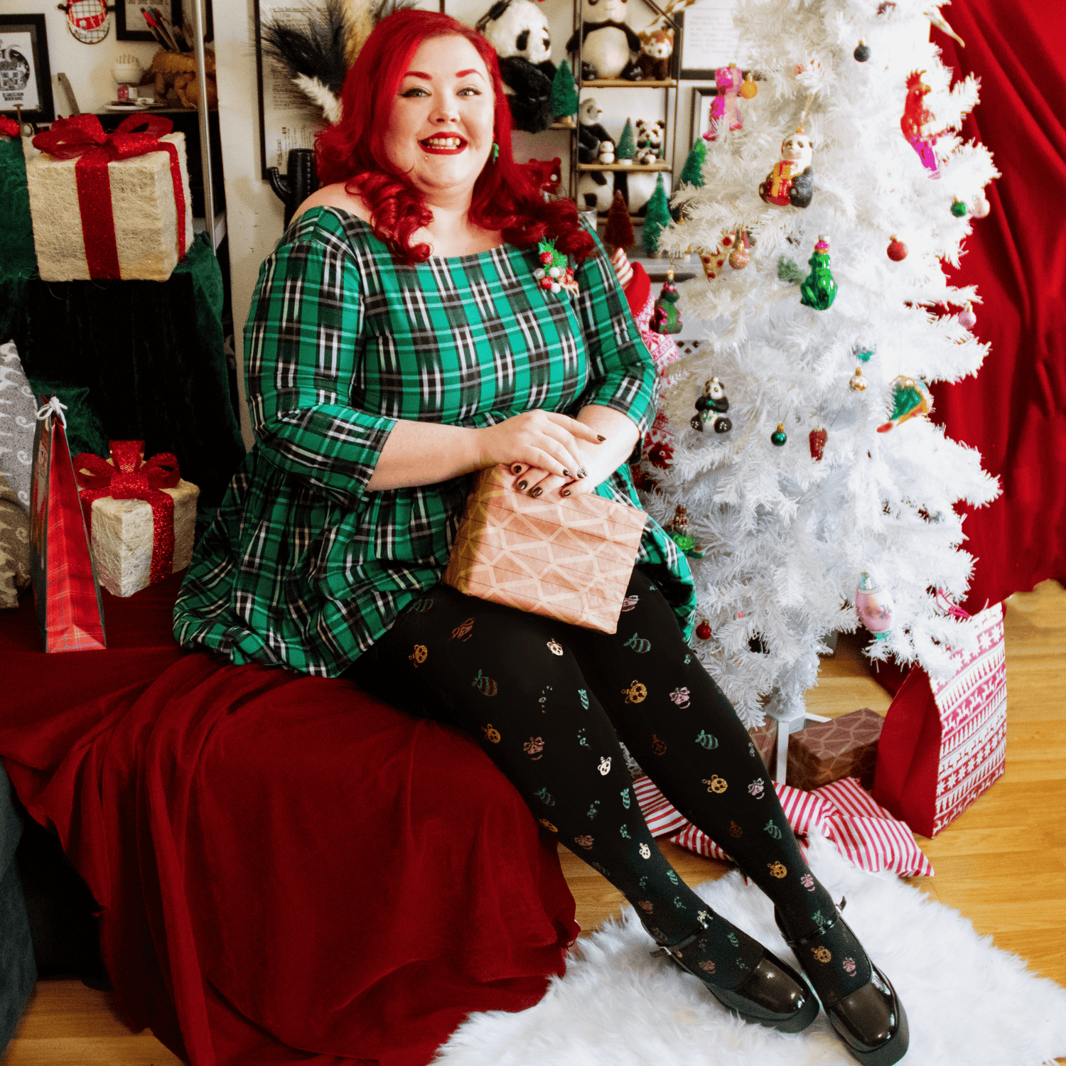 Christmas Tights - Deck the Halls