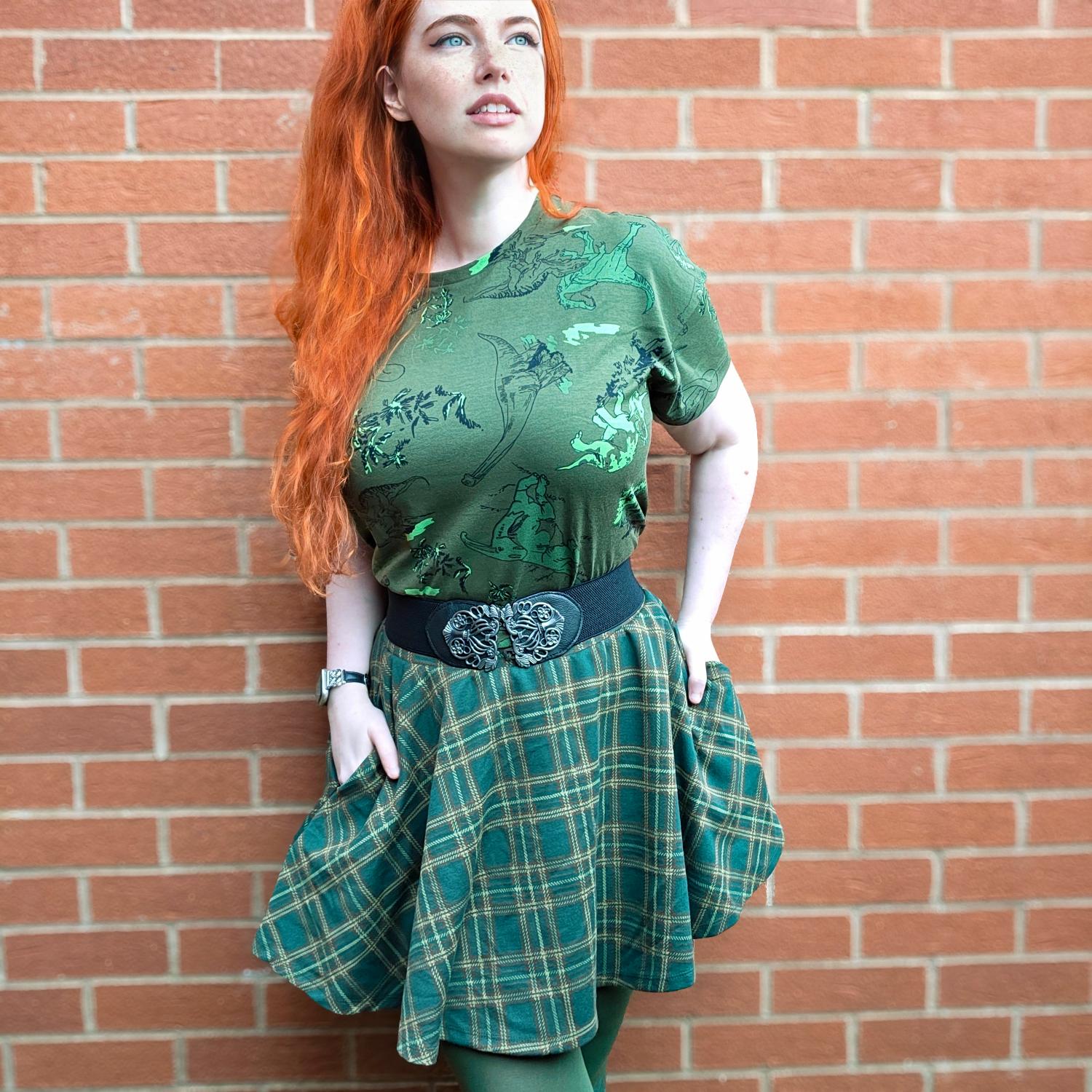 Organic Cotton PJ Boxy Tee - Dino