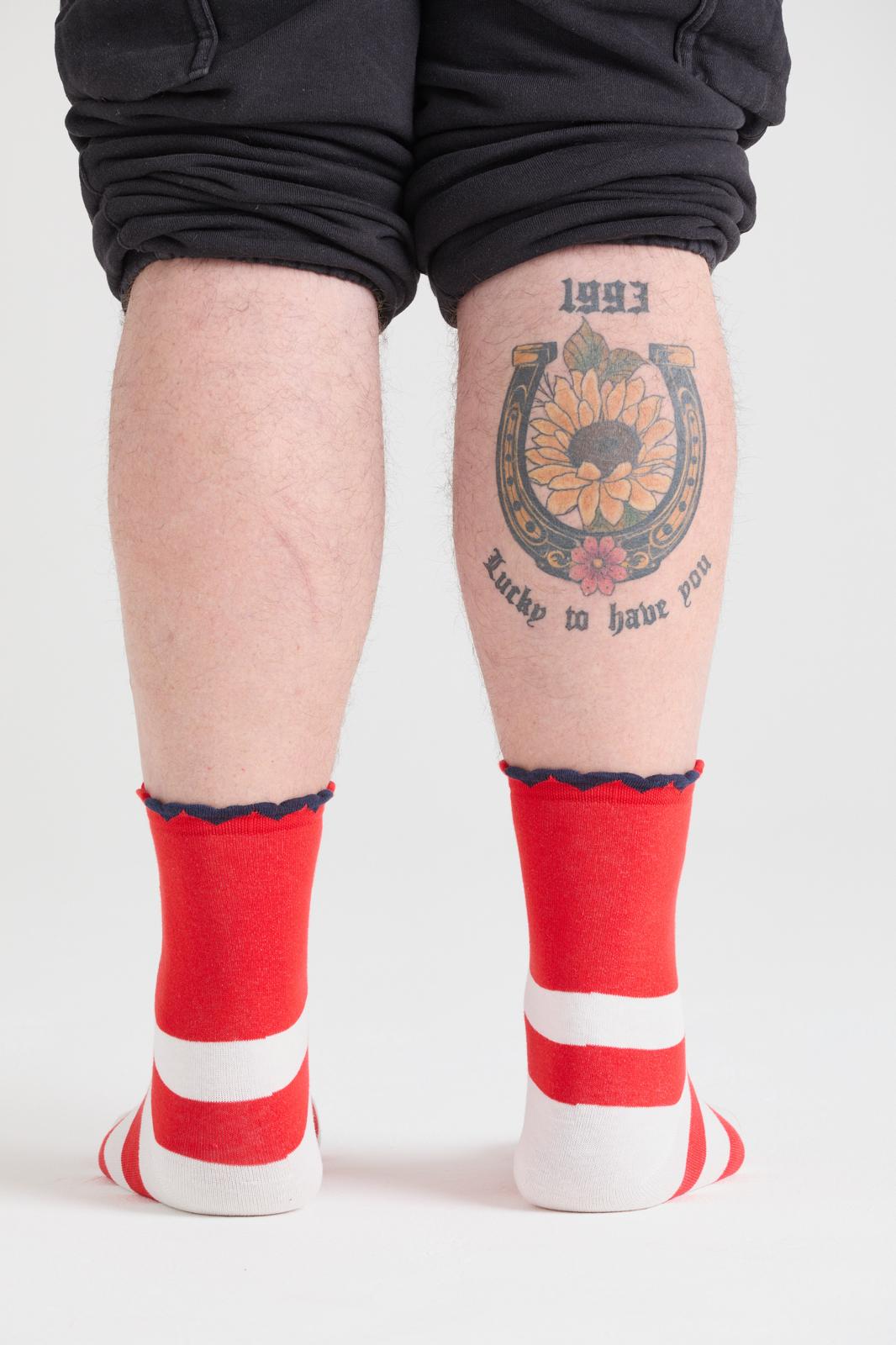 Cotton Ankle Sock - Reindeer