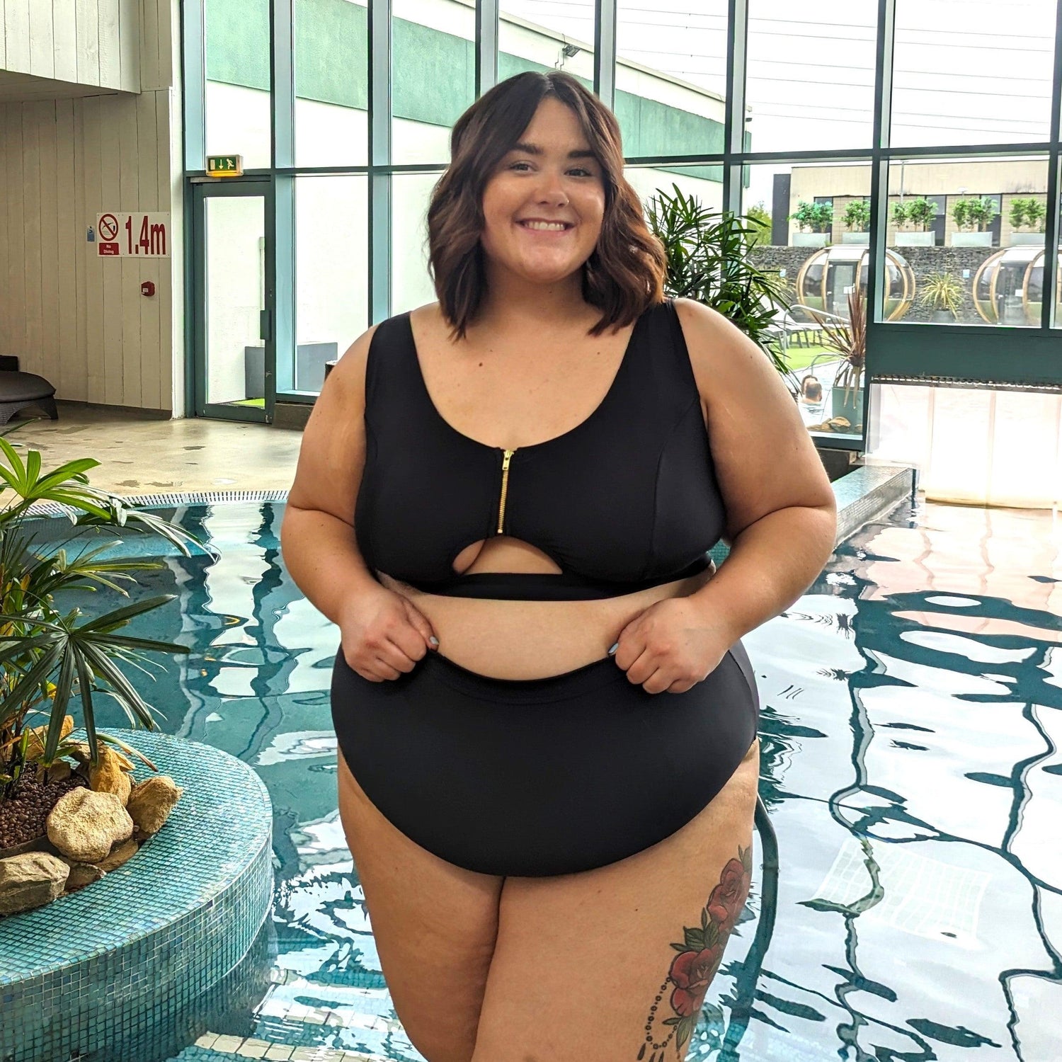 Bikini Bottoms - Hasta La Vista - Black - Snag