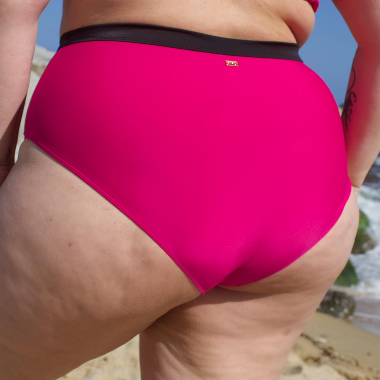 Bikini Bottoms - Hasta La Vista - Hot Pink - Snag