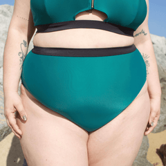 Bikini Bottoms - Hasta La Vista - Teal - Snag