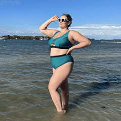Bikini Bottoms - Hasta La Vista - Teal - Snag