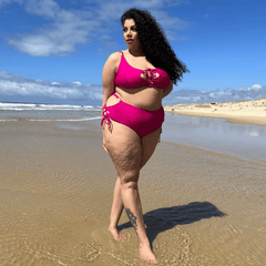 Bikini Bottoms - What Babe? - Hot Pink - Snag