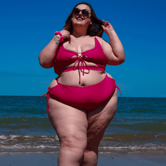 Bikini Bottoms - What Babe? - Hot Pink - Snag