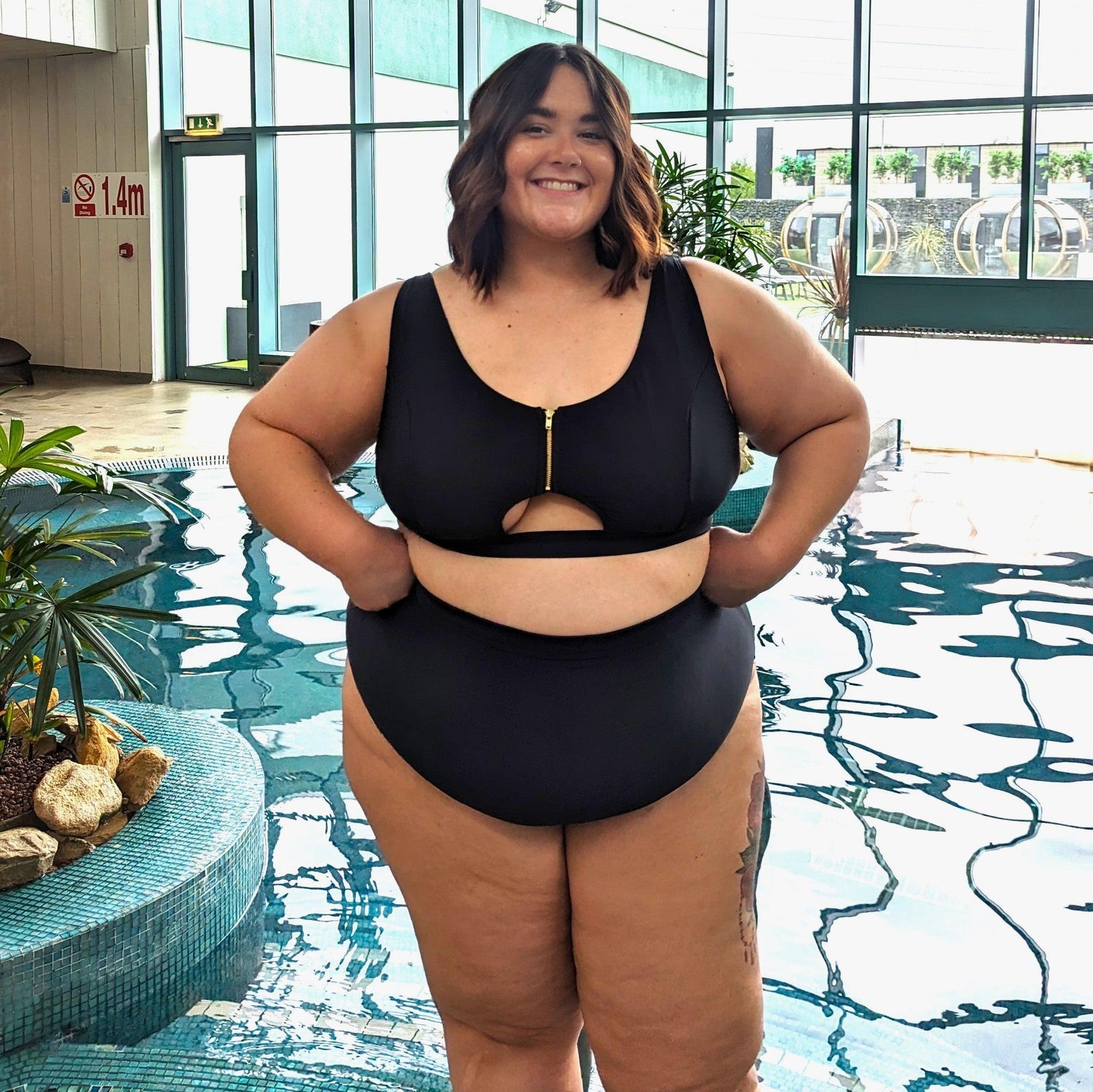 Bikini Top - Hasta La Vista - Black - Snag