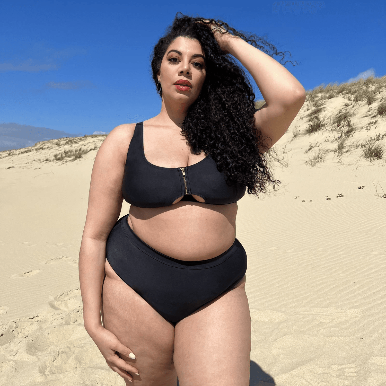 Bikini Top - Hasta La Vista - Black - Snag