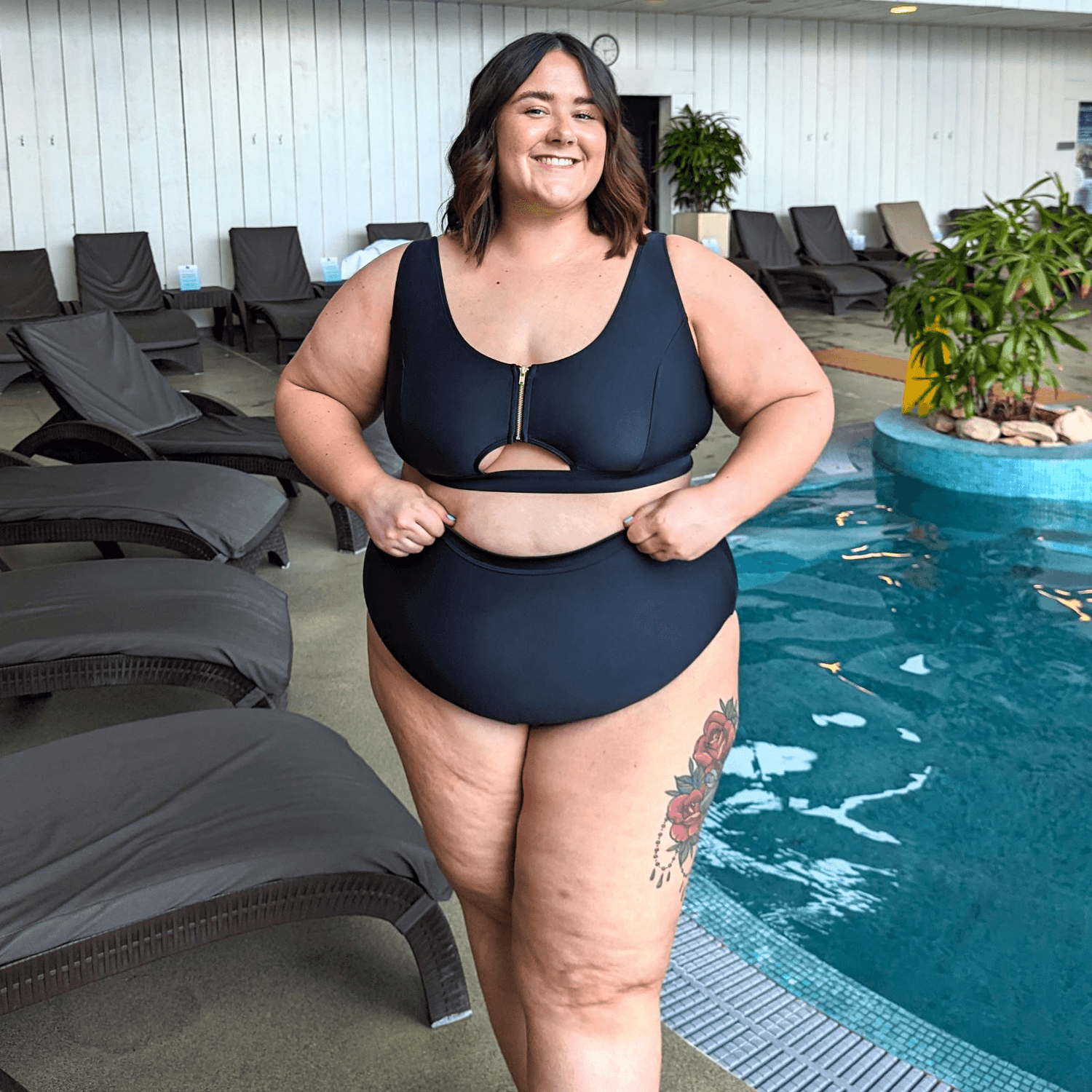 Bikini Top - Hasta La Vista - Black - Snag