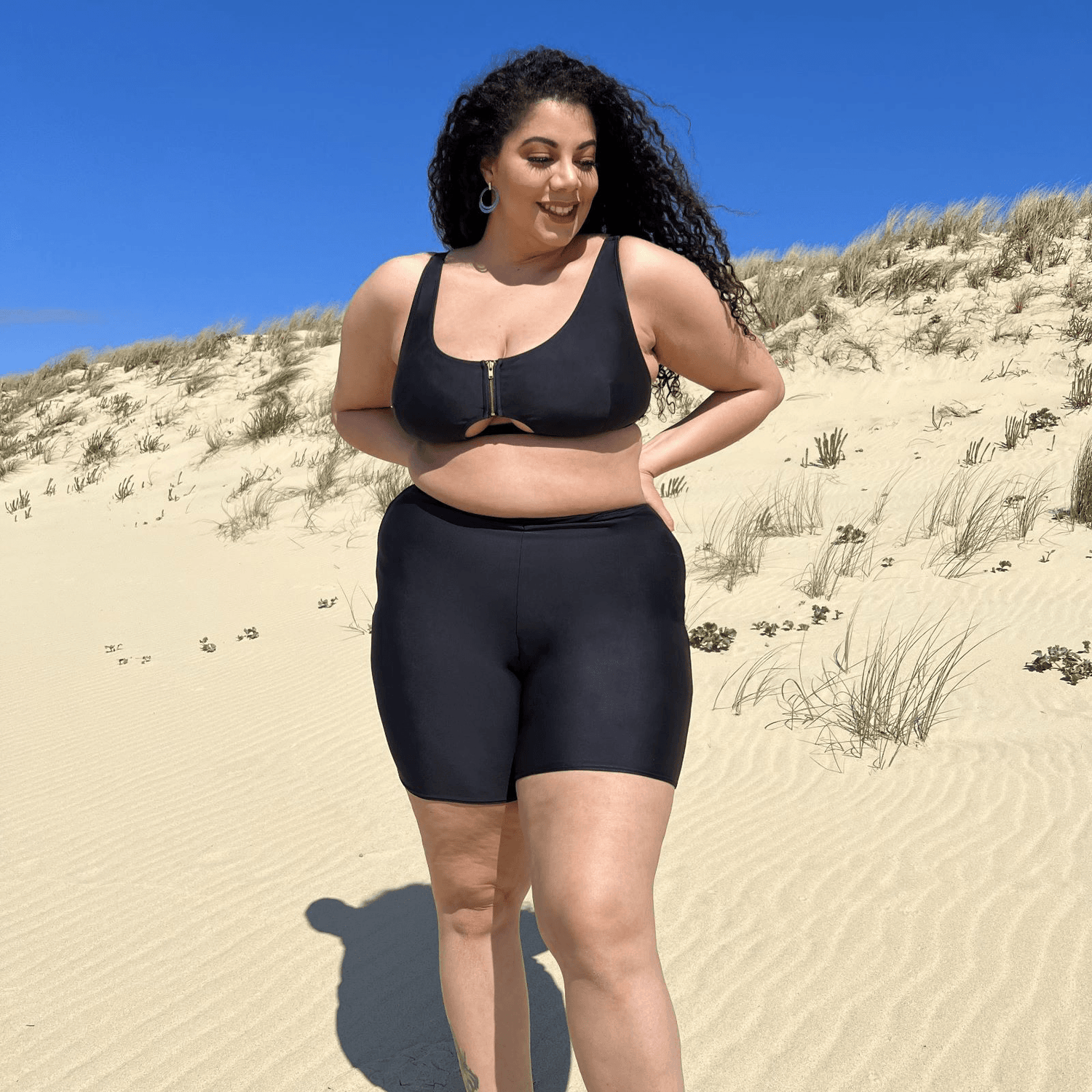 Bikini Top - Hasta La Vista - Black - Snag