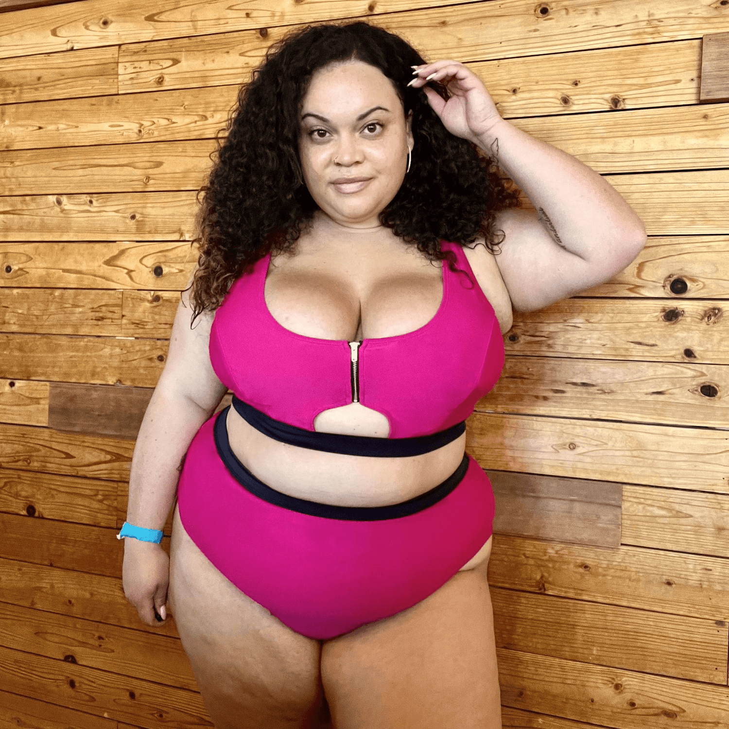 Bikini Top - Hasta La Vista - Hot Pink - Snag