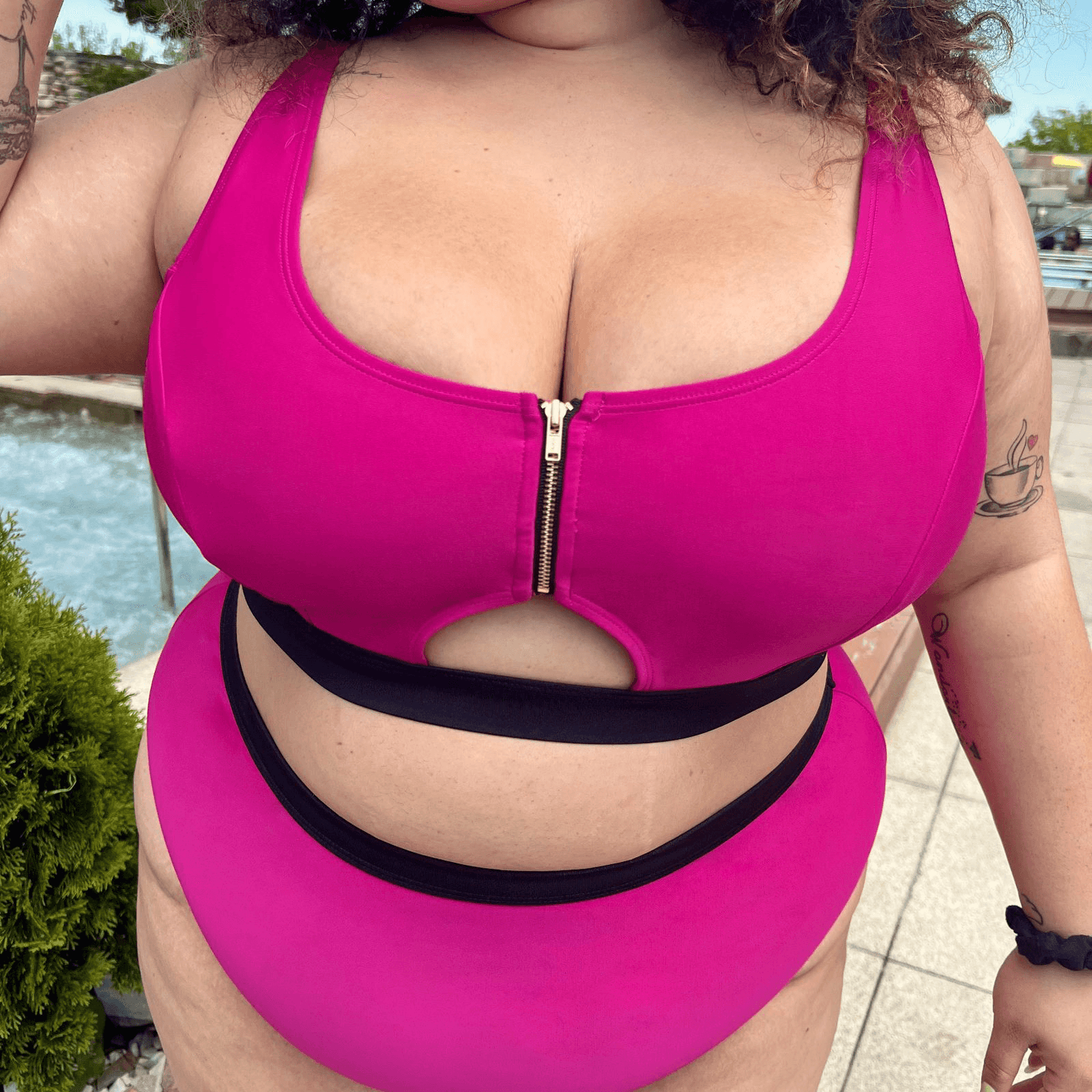 Bikini Top - Hasta La Vista - Hot Pink - Snag